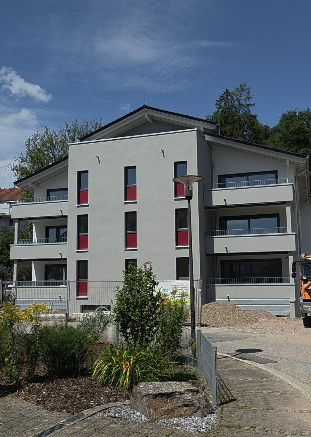 Neubau außen fertiggestellt